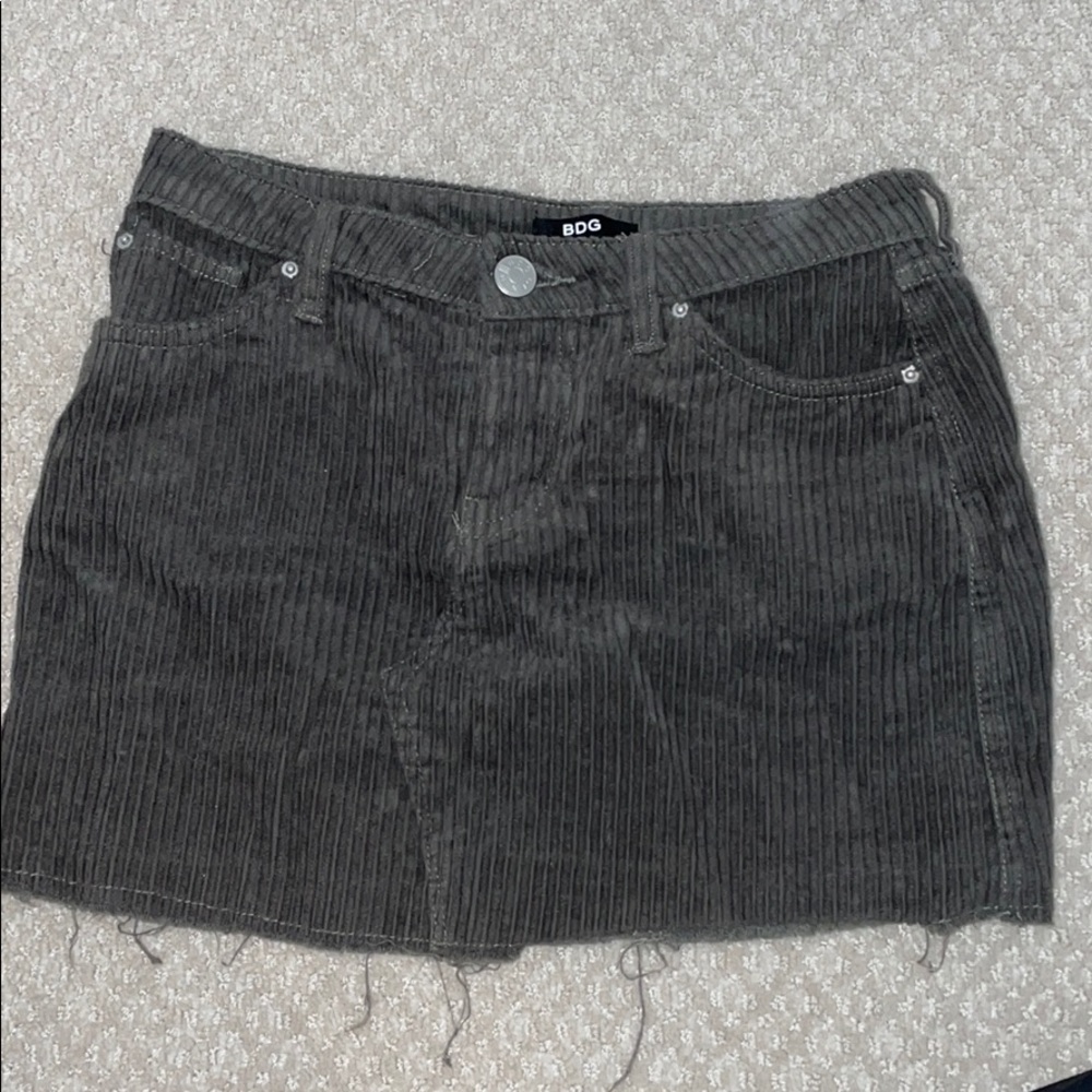 Corduroy Skirt